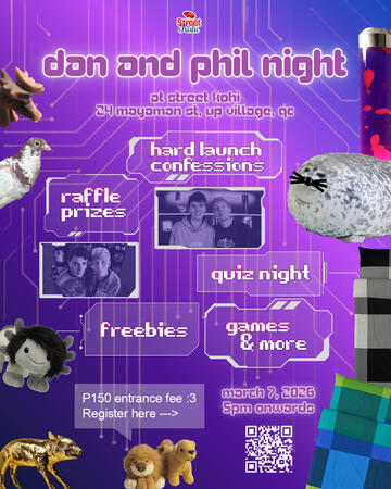 Street Kohi Dan and Phil Night Poster