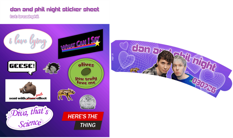 Dan and Phil Merchandise