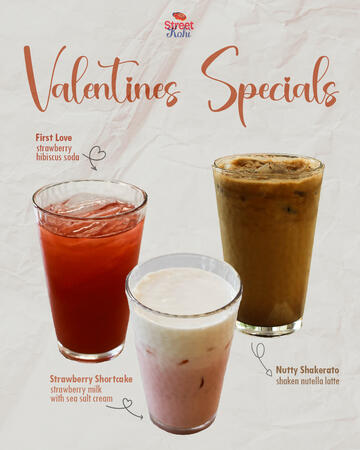 Street Kohi Valentines Drinks